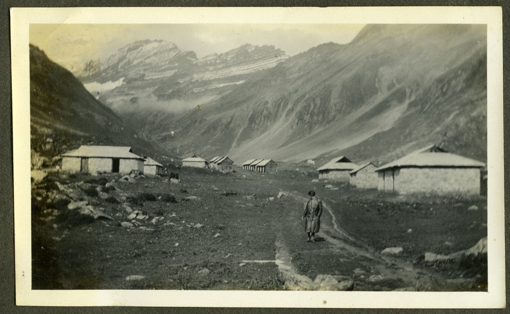 "Pilgrim Huts - on way to Amarnath," Kashmir, India 