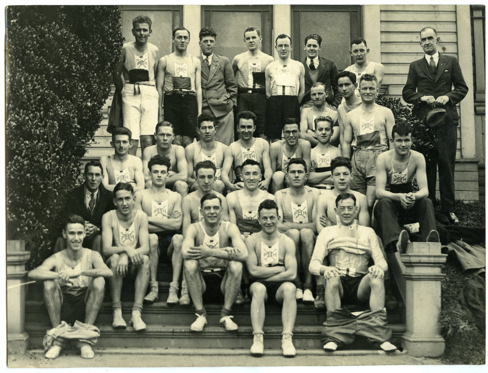 "First official group - The Club 1932," Presbyterian Harrier Club - Wellington