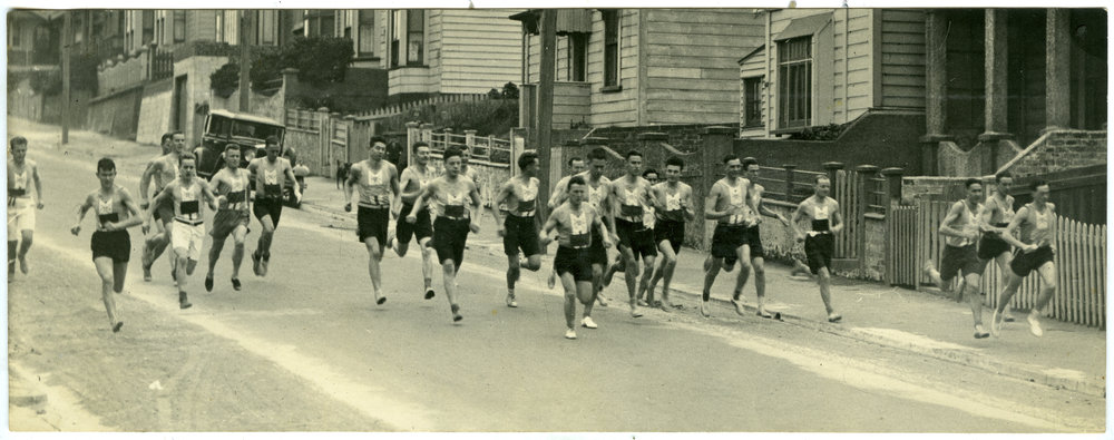 Opening run for Martin Shield, 1932