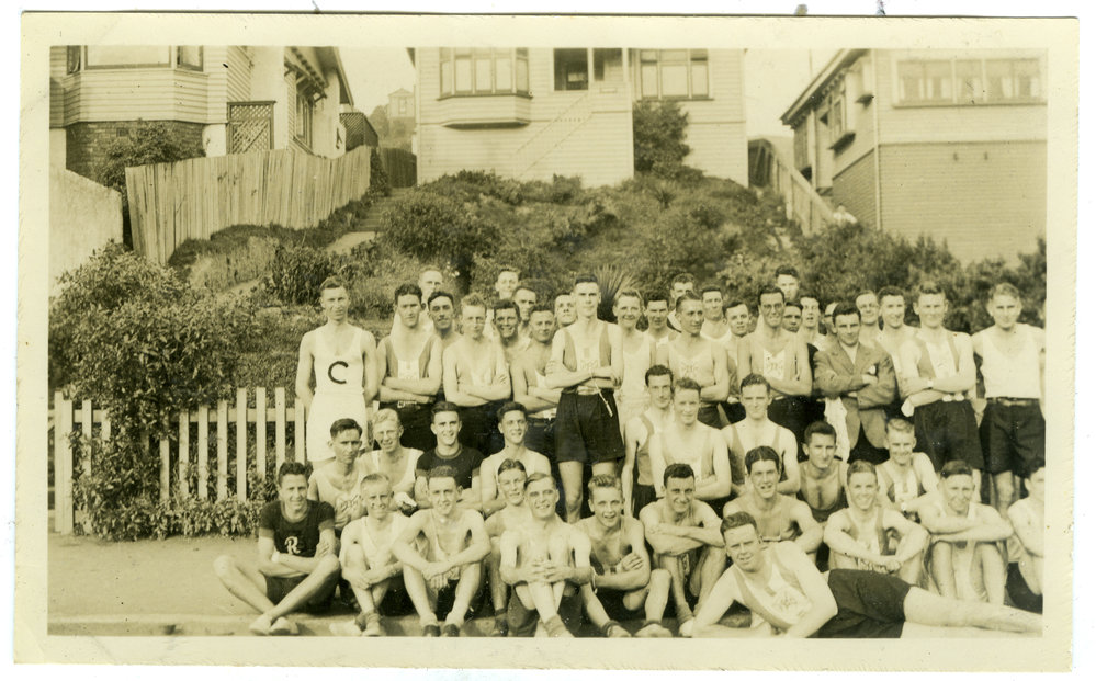 "The Club, 1937 - Island Bay," Presbyterian Harrier Club, Wellington