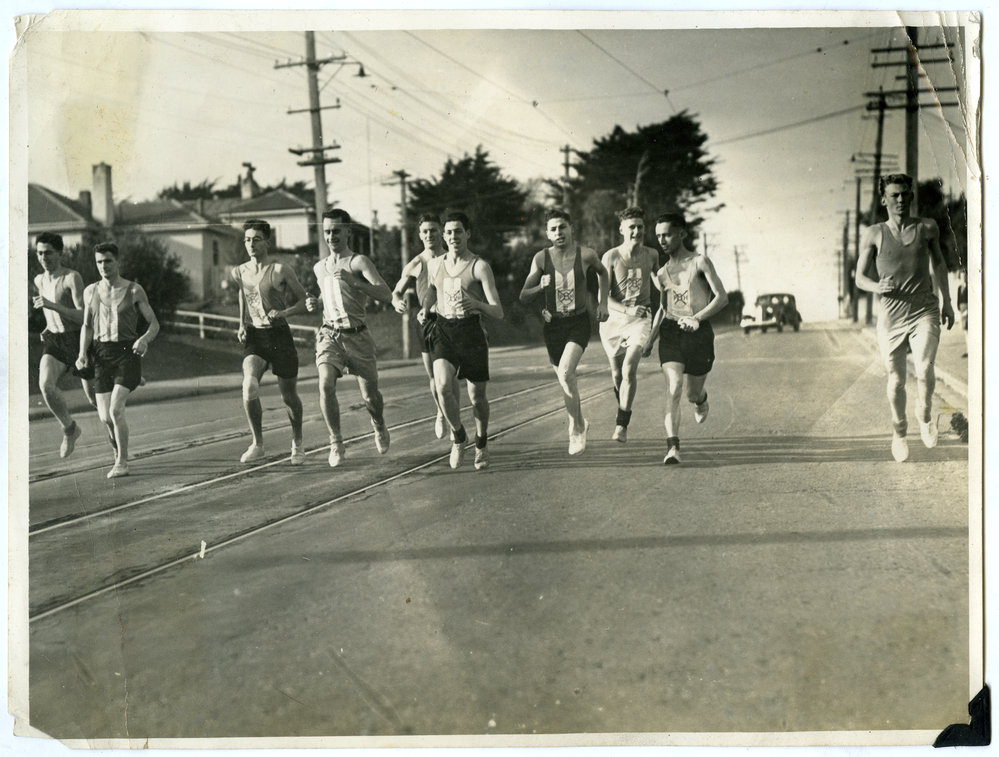 "The first pack, Karori, 1945," Presbyterian Harrier Club - Wellington