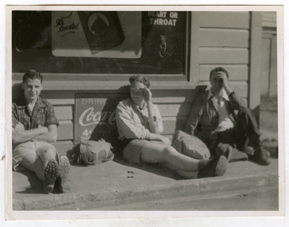 "What Eddie Smith ventured in - Size 10? Also Roy Cunliffe and John Francis," Presbyterian Harrier Club - Wellington 