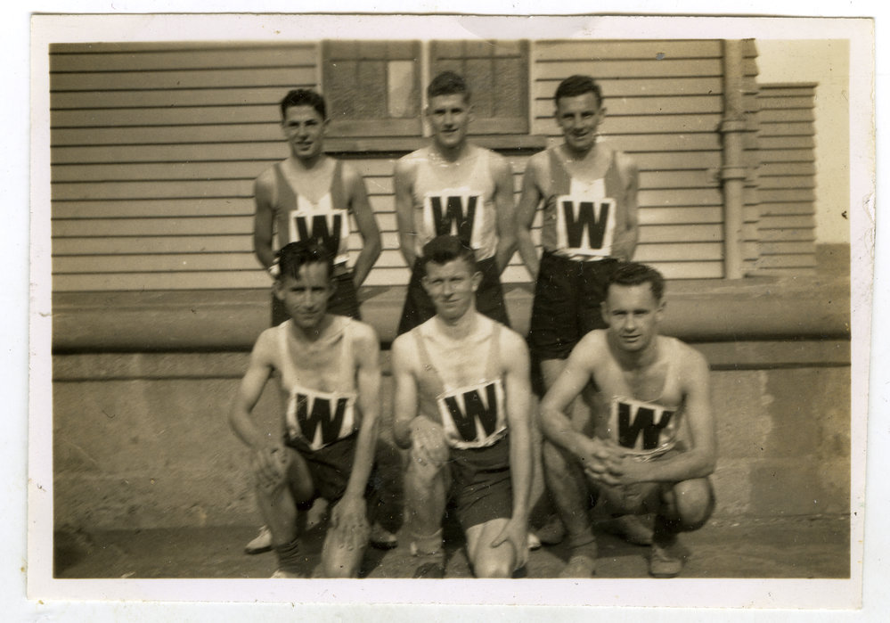 "St. Andrew's Trophy Race, Wellington, 1946," Wellington team 