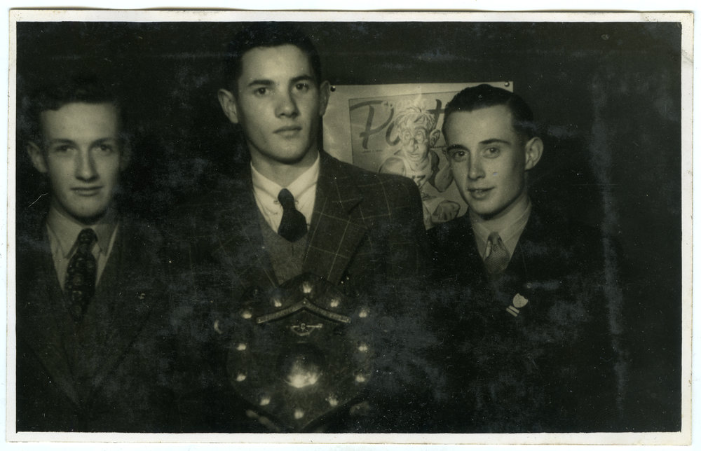 "St. Giles Martin Shield Team," Banquet, 1946 - Presbyterian Harrier Club, Wellington