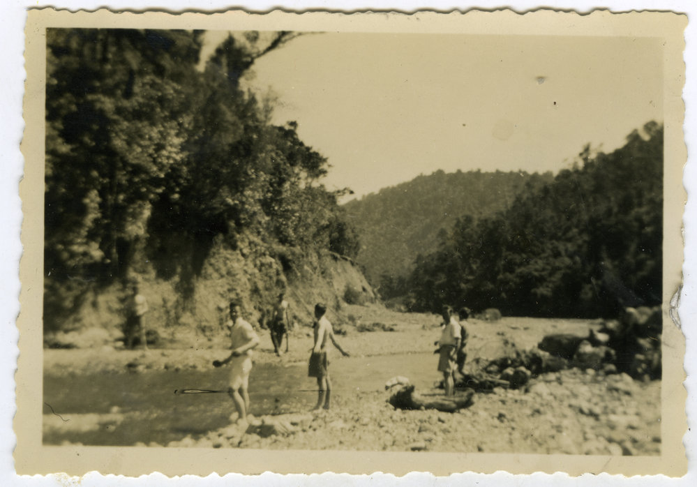 "Throwing Stones," Tramp Summer, 1947-48," Presbyterian Harrier Club - Wellington