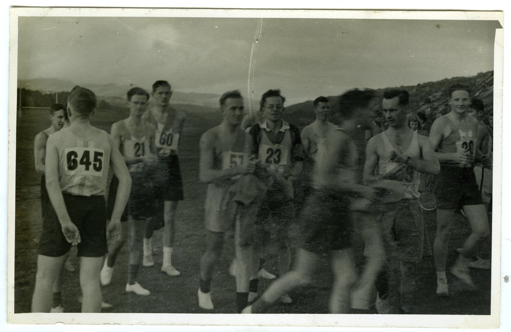 St. Andrew's Trophy, Dunedin - Before the Race," Presbyterian Harrier Club, Wellington