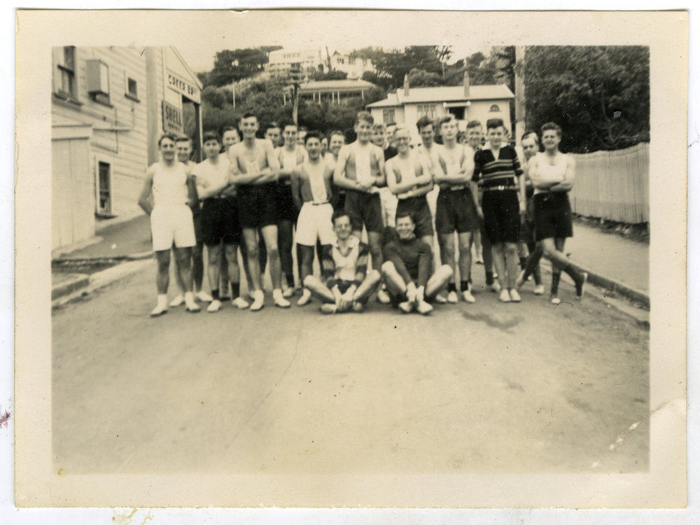 "Opening Run - Wadestown, 1949," Presbyterian Harrier Club, Wellington 