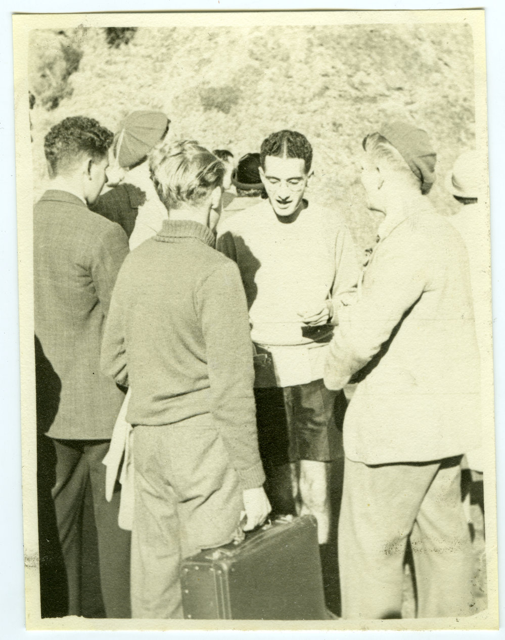 "Congratulations Max!," Relay Race, 1949, Presbyterian Harrier Club
