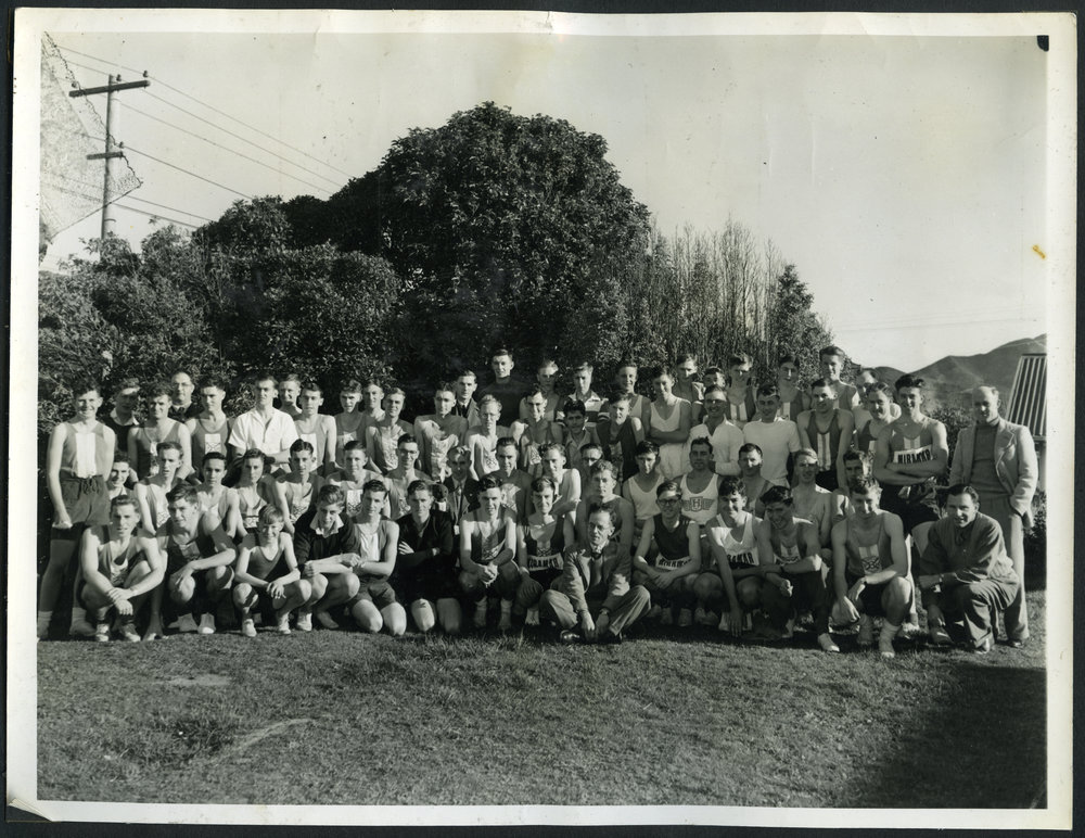 "The Club, 1952," Presbyterian Harrier Club - Wellington