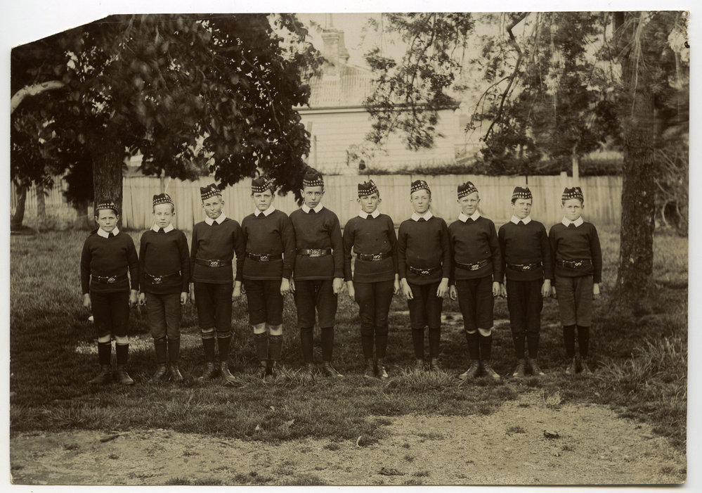School Cadets Clyde Street 1912