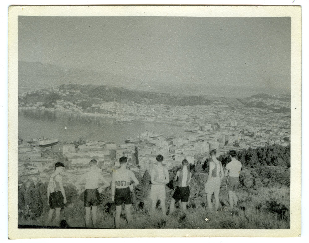 "Combined Church Clubs run," Presbyterian Harrier Club - Wellington, 1953