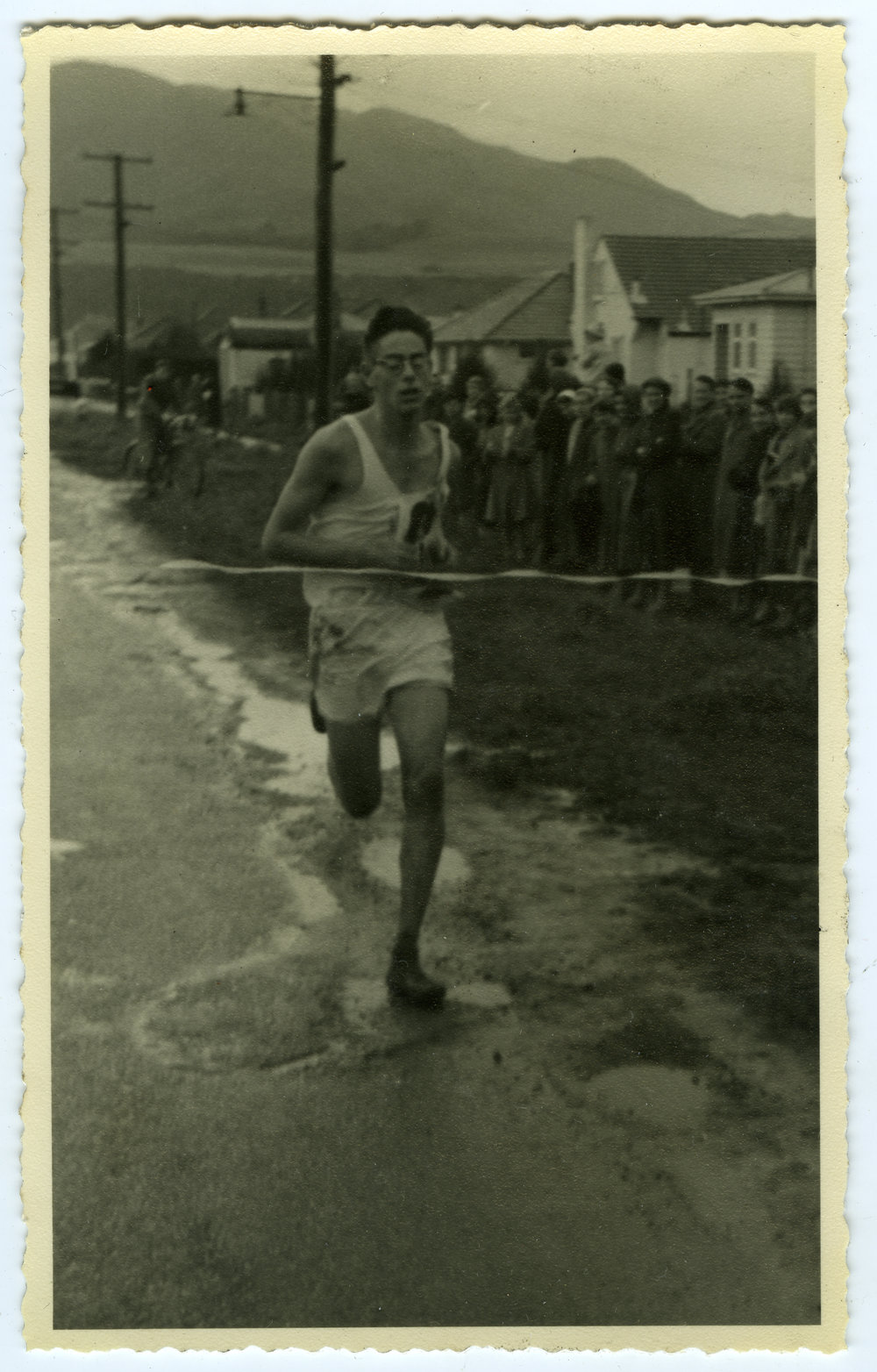 "16 year old D. Lucock of Christchurch," Presbyterian Harrier Club - Wellington