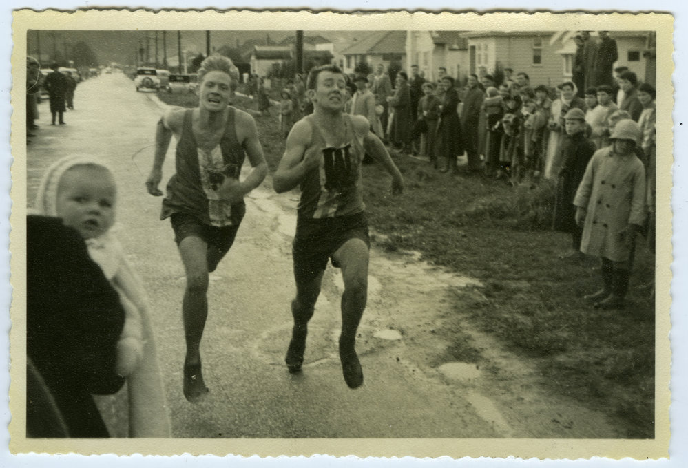 "Miller (41st) just pipped Jim Turpie (42nd)," Presbyterian Harrier Club - Wellington