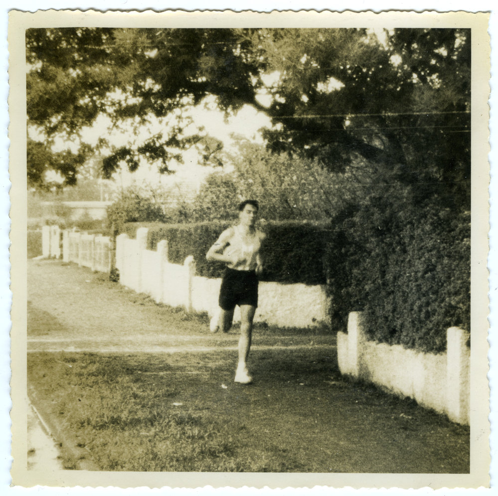 "Norm stepping it out," Presbyterian Harrier Club - Wellington