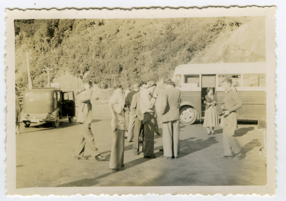 "Gab session, Provincial Championships, Masterton, 1956," Presbyterian Harrier Club - Wellington