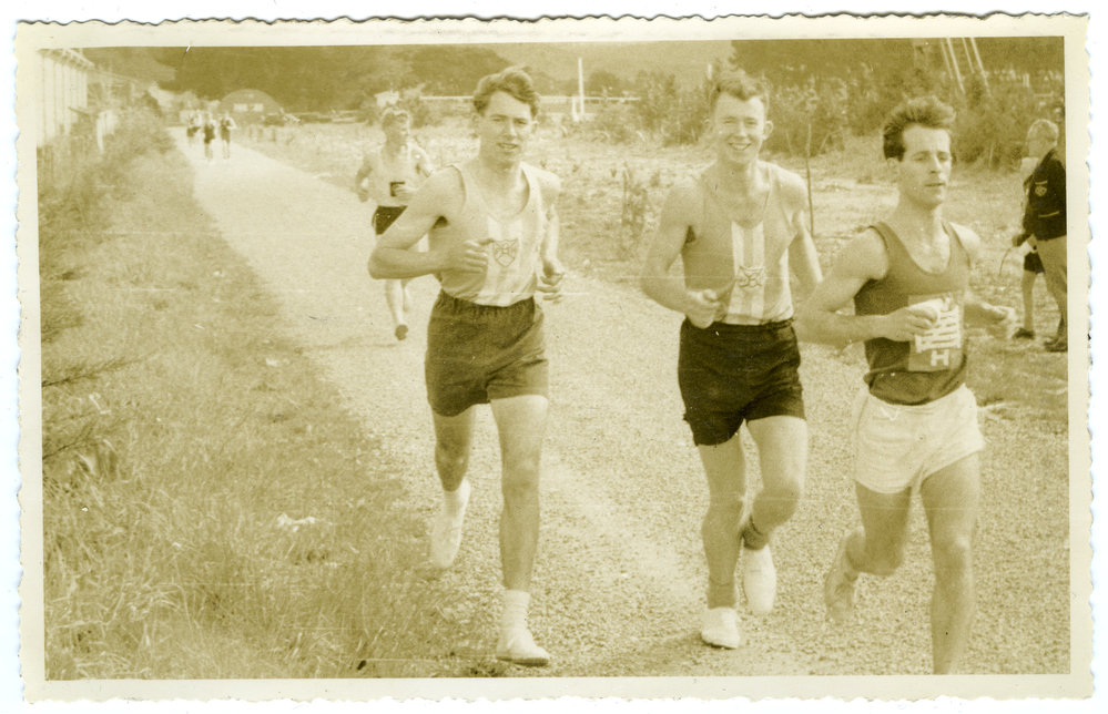 "Norm Gosling and Miller Jeromson," 20 Mile Olympic Gold Cup, Trentham, Presbyterian Harrier Club - Wellington
