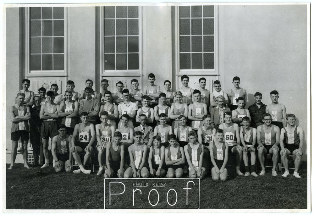"The Club, 1957," Presbyterian Harrier Club - Wellington 