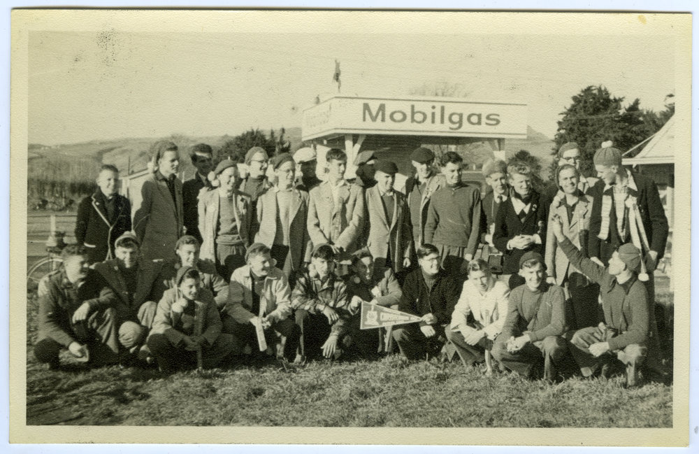 "Wellington team," Presbyterian Harrier Club - Wellington, 1957