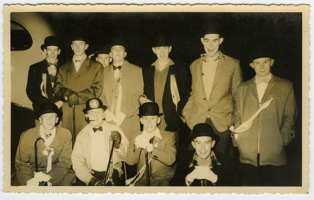 "Some people DO NOT suit bowler hats, St. Andrew's Trophy Race," Presbyterian Harrier Club - Wellington