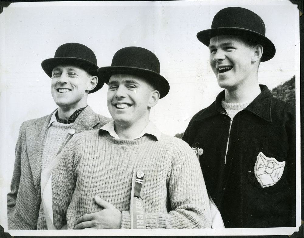 "This IS NOT the all-leather Goon Show," Presbyterian Harrier Club - Wellington, 1958