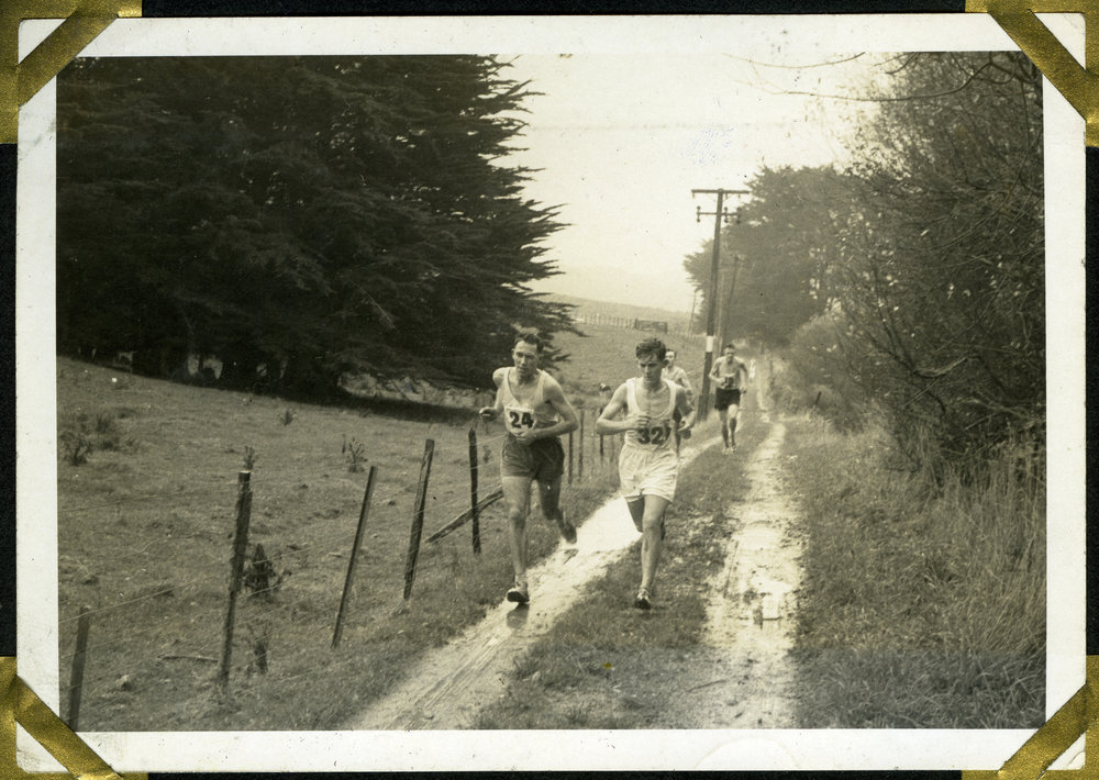 "Good team running," St. Andrew's Trophy, Wellington, 1960, Presbyterian Harrier Club - Wellington