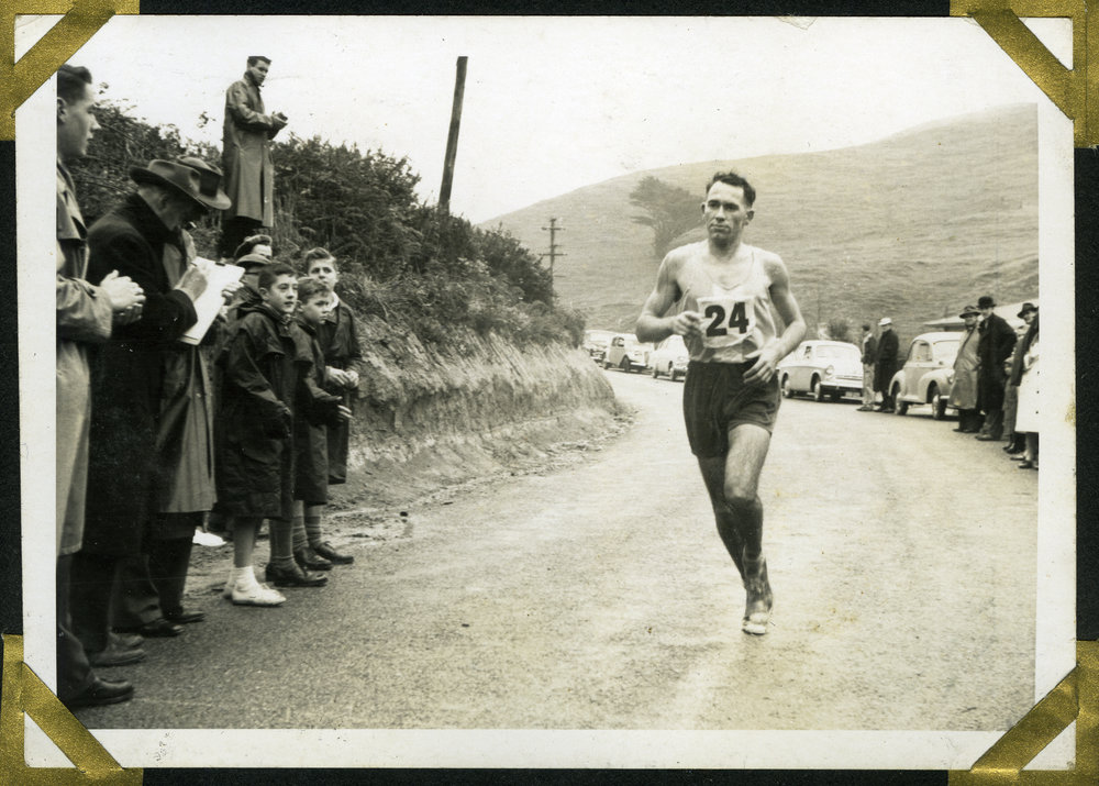 "Norm Gosling, 3rd," St. Andrew's Trophy, 1960, Presbyterian Harrier Club - Wellington