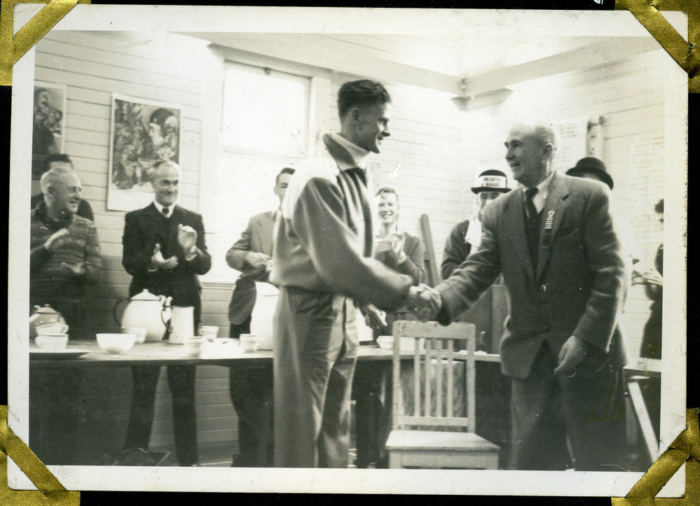 "Trevor Deam - Individual winner," St. Andrew's Trophy Race, 1960, Presbyterian Harrier Club - Wellington