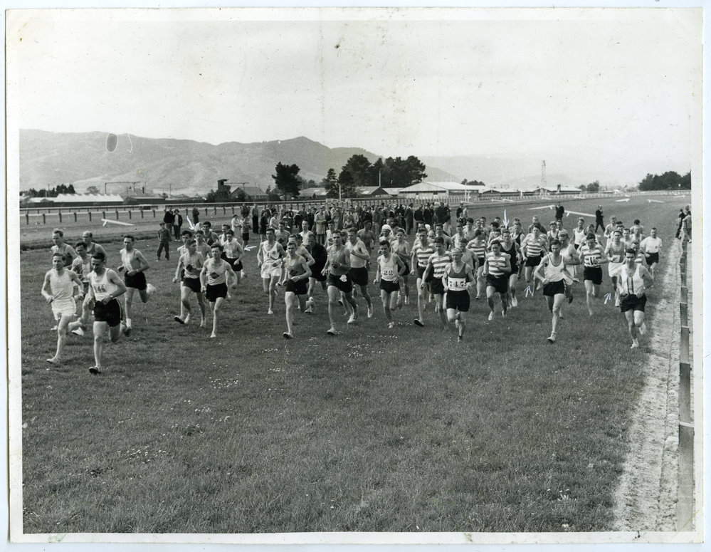 "20 Mile Gold Cup, Trentham, 1961," Presbyterian Harrier Club - Wellington