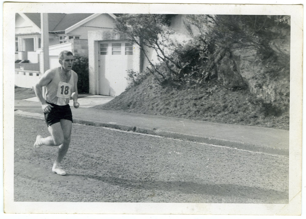 "Pete Murray rumbles in," Martin Shield, Karori, 1961, Presbyterian Harrier Club - Wellington