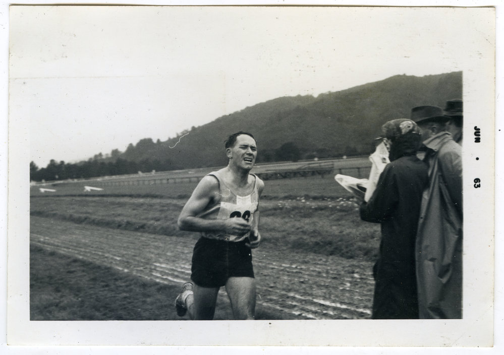 "Where's it hurt the most Norm?" St. Andrew's Trophy, Hutt Valley, 1963, Presbyterian Harrier Club - Wellington