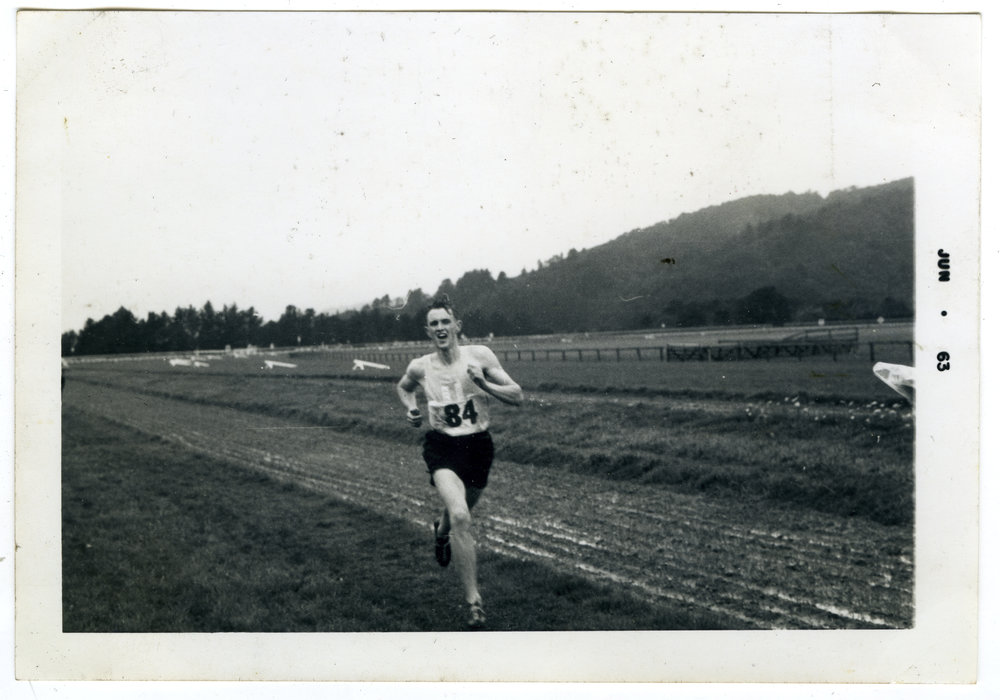 "Finished at last, Lyn Jones, How the team looked when they finished," St. Andrew's Trophy Race, Hutt Valley, 1963, Presbyterian Harrier Club - Wellington