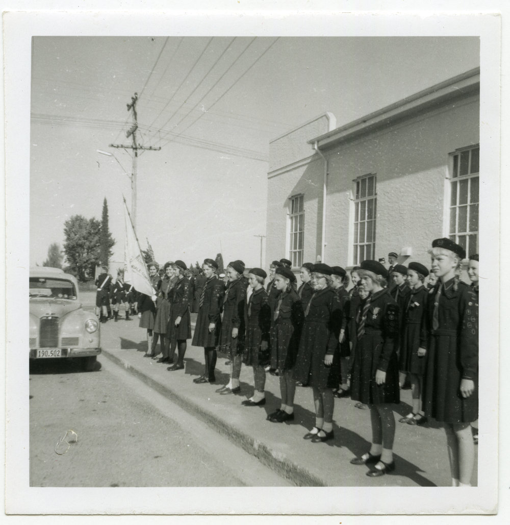 Girls Brigade Anzac Parade