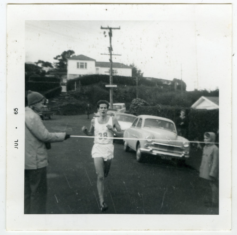 "Duncan Dempsey winning Senior championship (again)," Presbyterian Harrier Club - Wellington