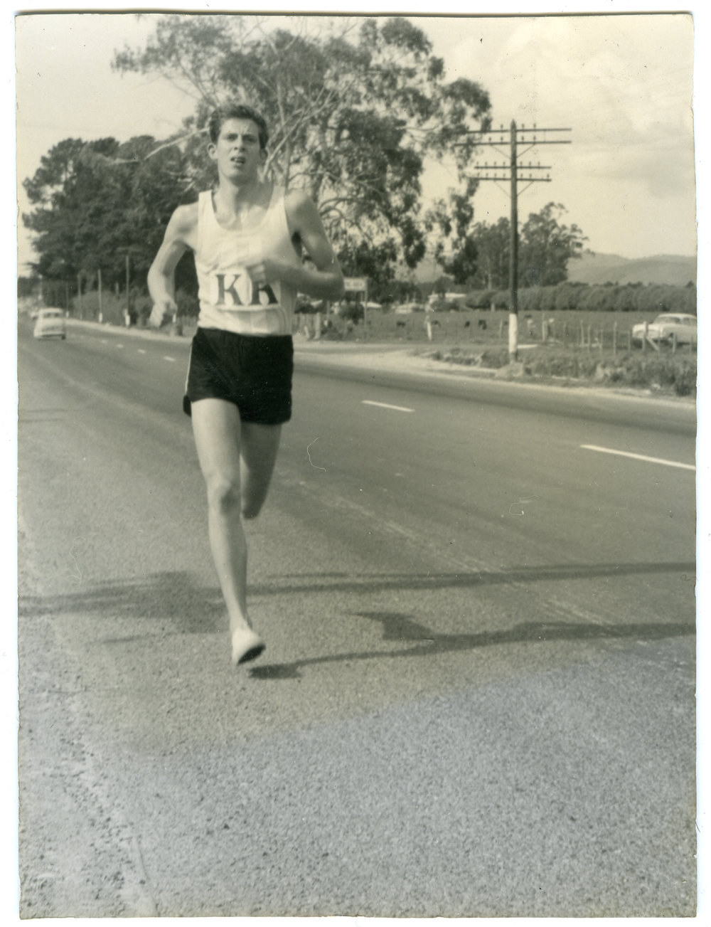 "Duncan Dempsey, Round the Lake Relay, Rotorua, 1963," Presbyterian Harrier Club - Wellington