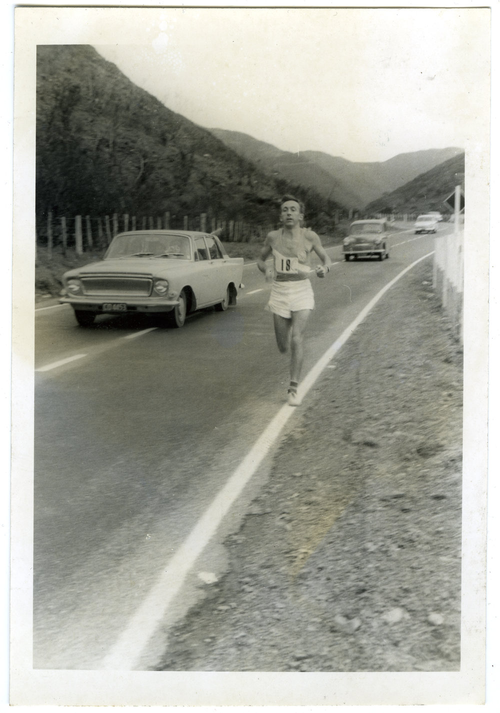 "Lap 7: Robin Gilchrist," Masterton Relay, 1968, Presbyterian Harrier Club - Wellington