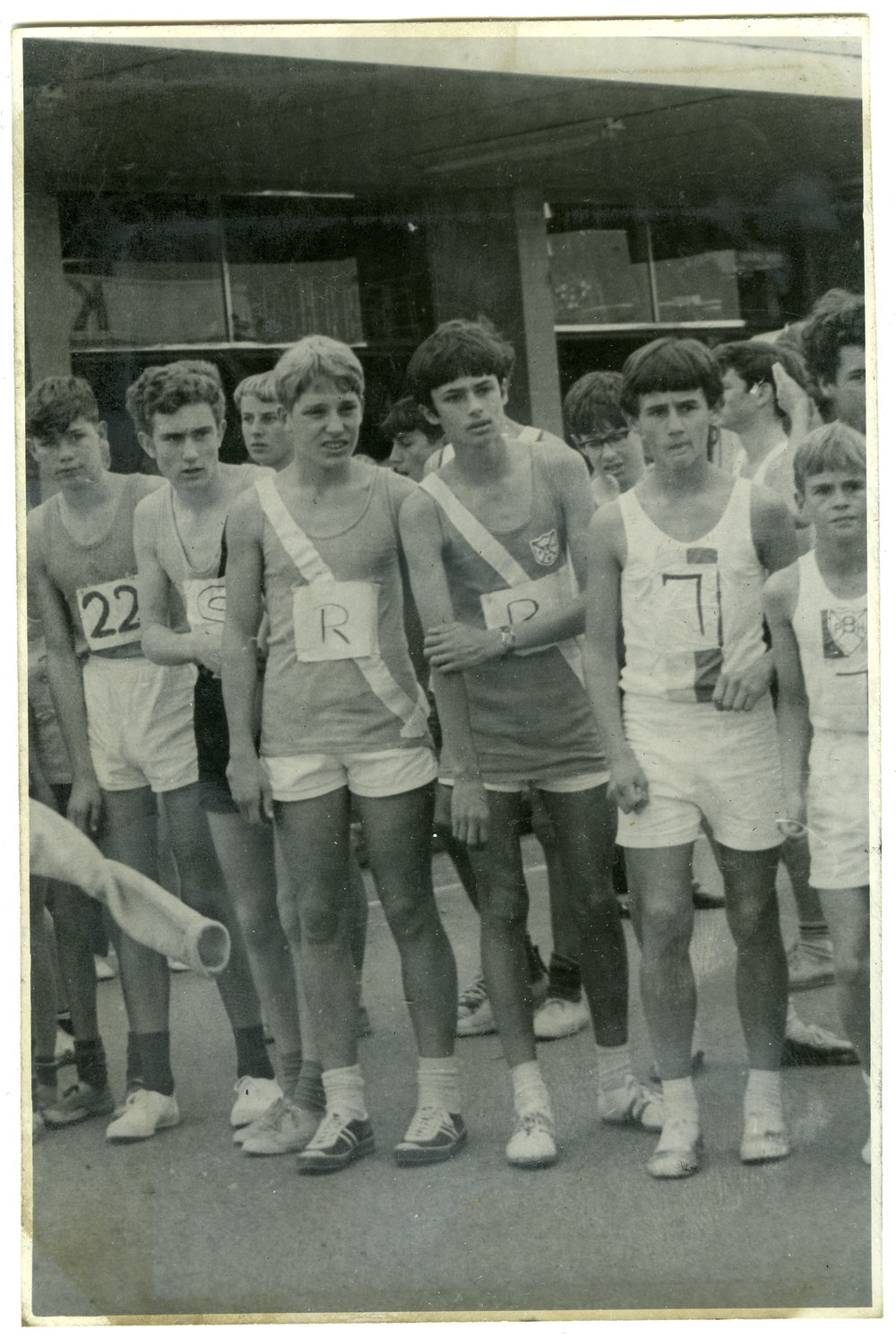 "Chris Carey and Dave Richards lined up for a Colts road race," Presbyterian Harrier Club - Wellington