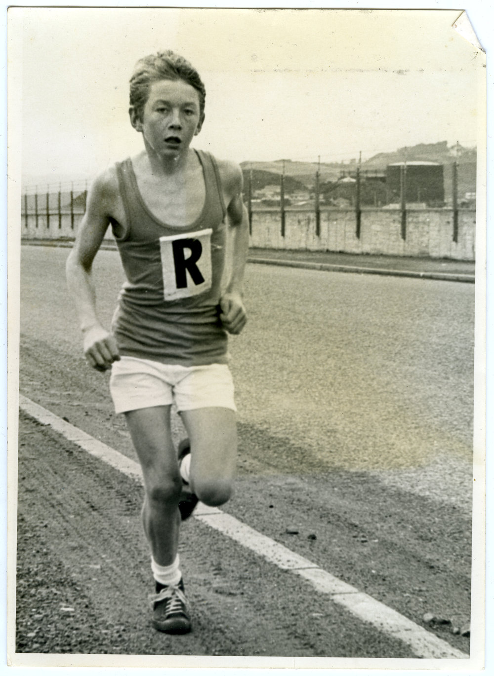"Grant Stotter on Lap 2, Bays Relay, 1970," Presbyterian Harrier Club - Wellington