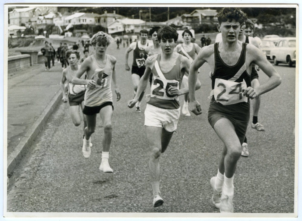 "Alan Seelye with this brother John, Bays Relay, 1970," Presbyterian Harrier Club - Wellington