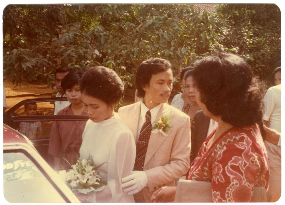 Yohanes Panggalo and Juliana Together at the Civil Wedding Ceremony