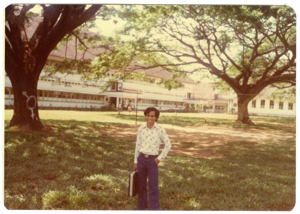 A Student at STT Campus