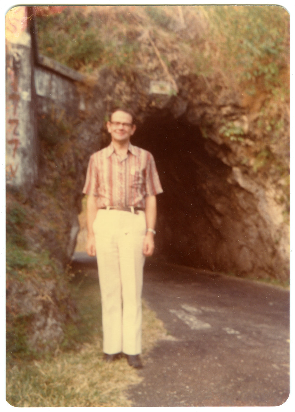 Robert Patterson by the Tunnel