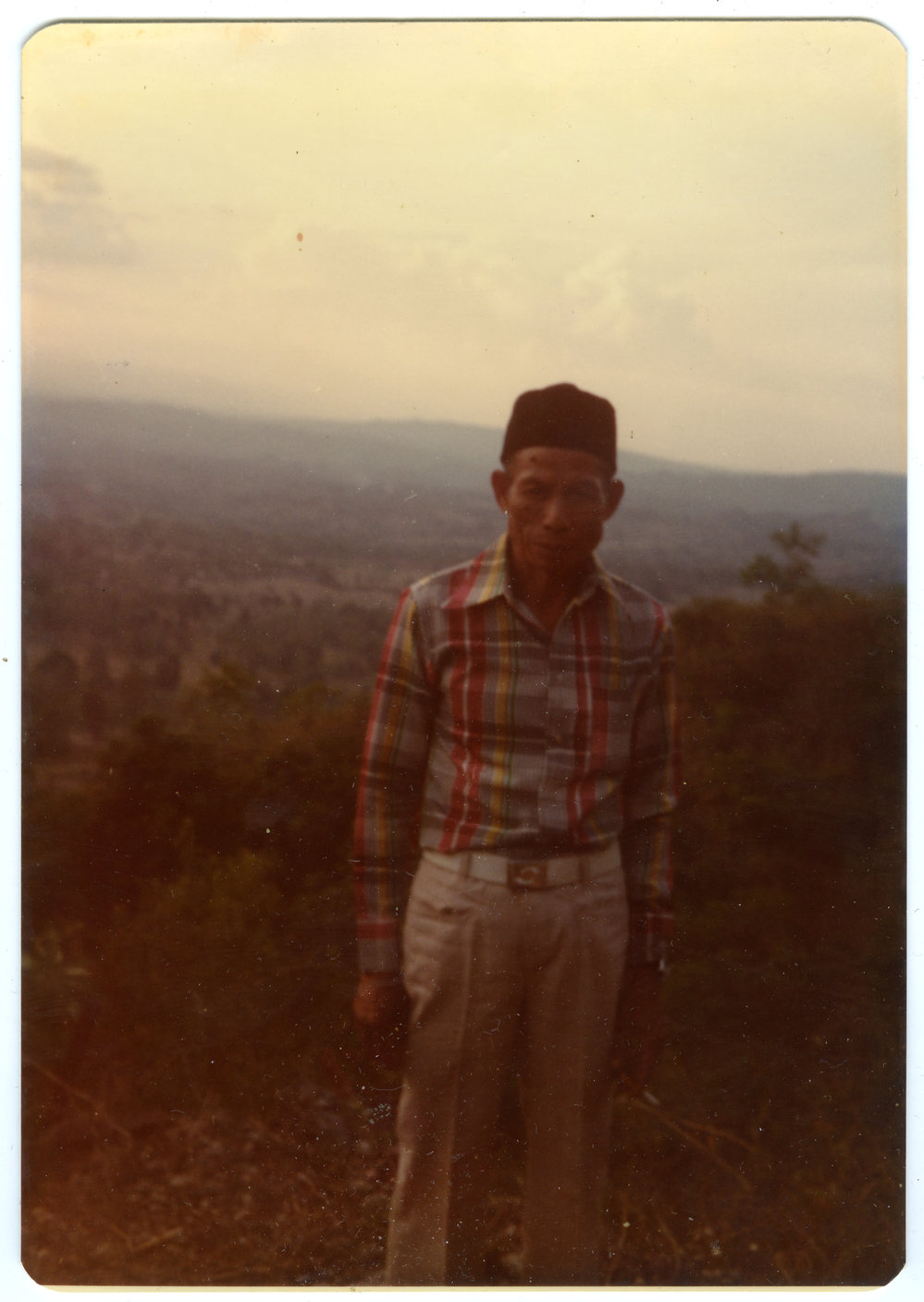 Unknown Person at the Look-out Point