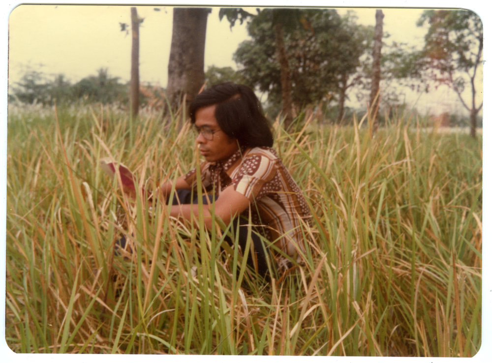 Andarias Outside the Home of Ruben Kapa's Parents