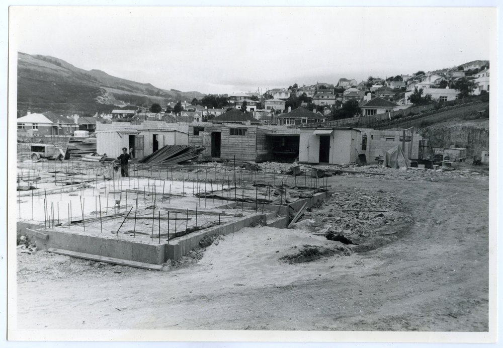 Foundations of Salmond Hall, 1969