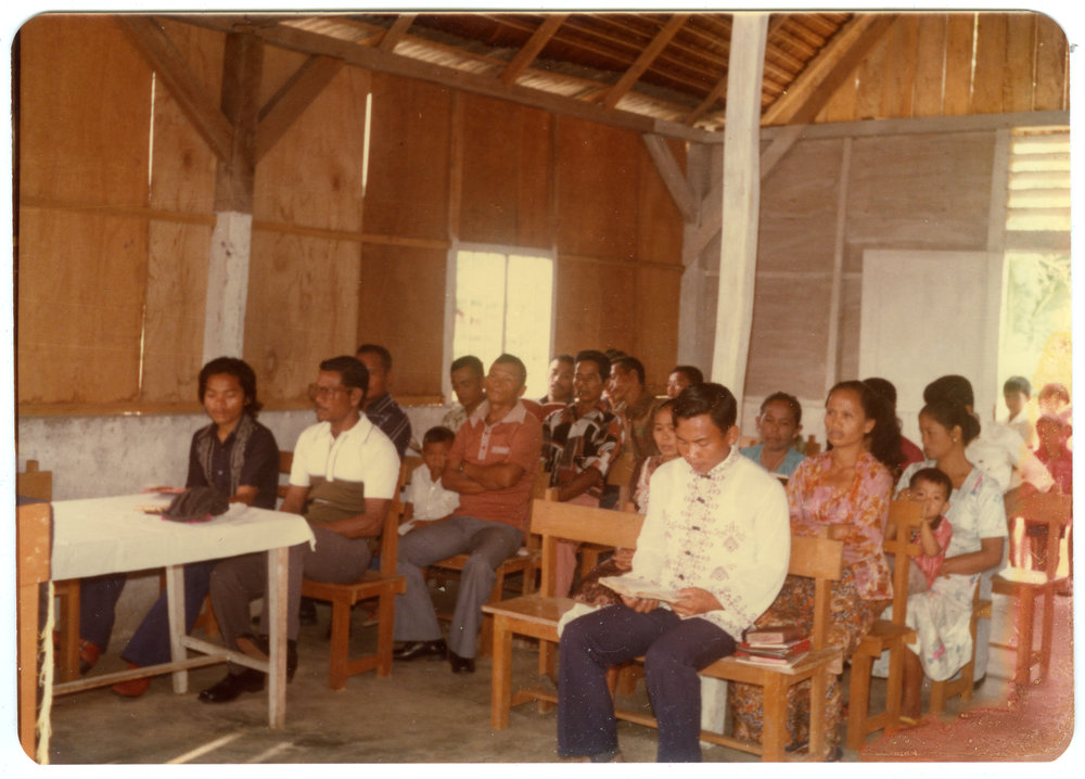 Part of the Morning Congregation at Ujung Lamuru