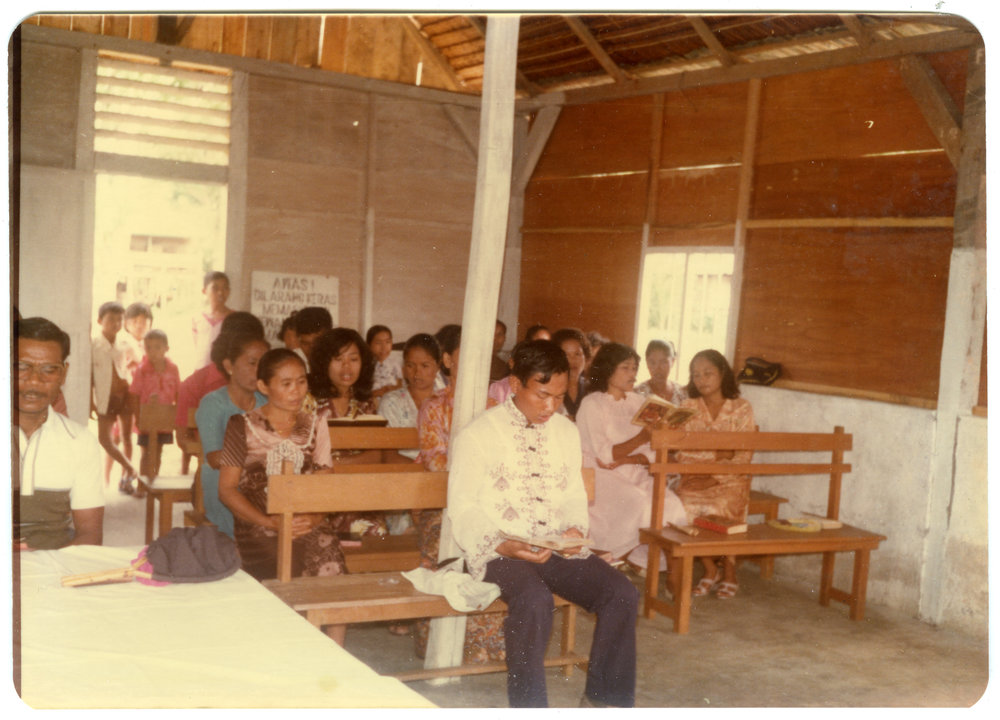 Part of the Morning Congregation at Ujung Lamuru