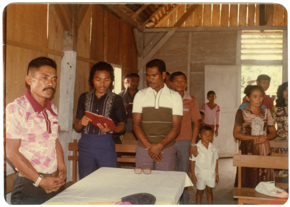 Part of the Morning Congregation at Ujung Lamuru