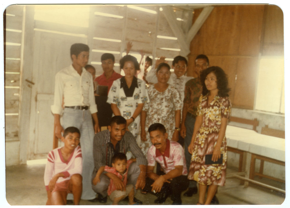 Part of the Morning Congregation at Ujung Lamuru