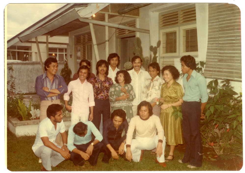 Students of Tingkat 4 in Front of Robert Patterson's House