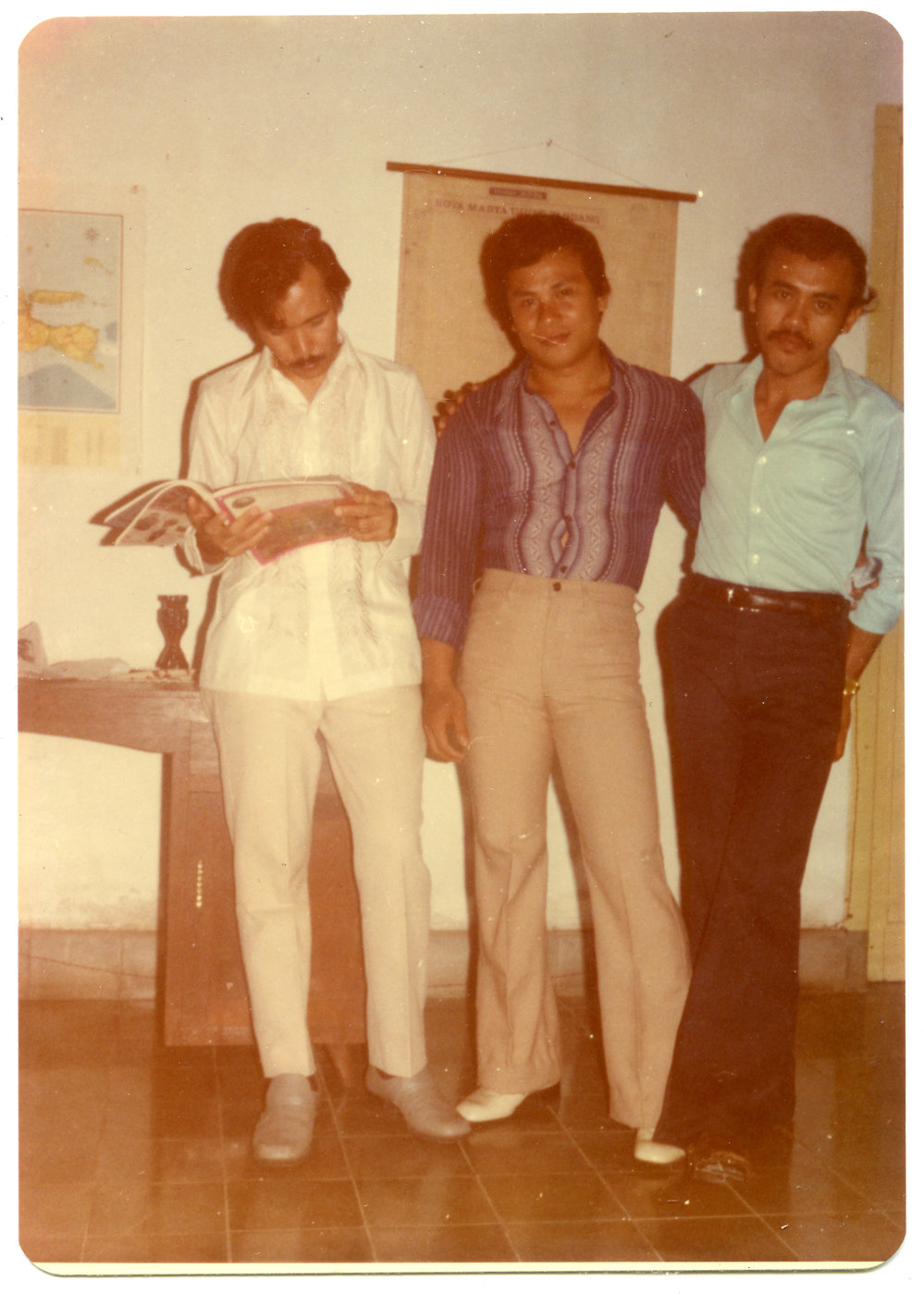 Some Tingkat 4 Students at Robert Patterson's House
